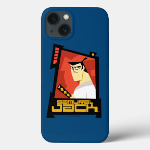 Samurai Jack Smiling Futuristic Frame Graphic iPhone 13 Case