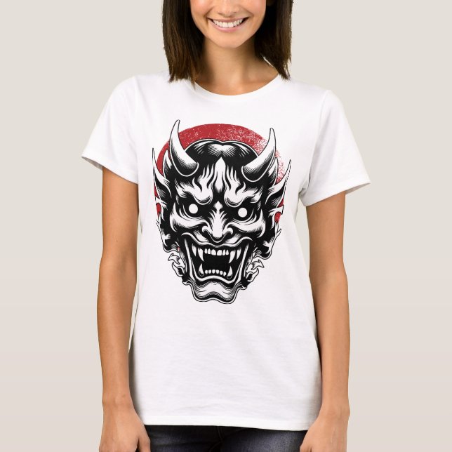 samurai-japan mask T-Shirt (Front)