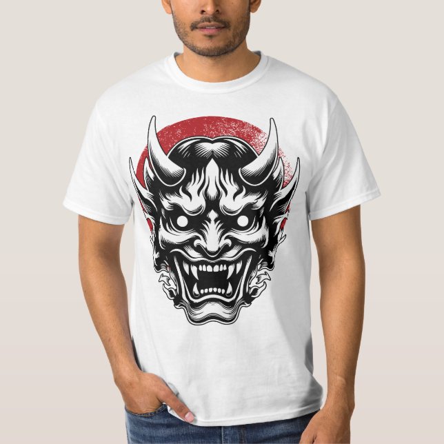 Samurai/ japan mask T-Shirt (Front)