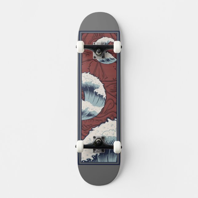 Samurai Japan Ninja Skateboard (Front)