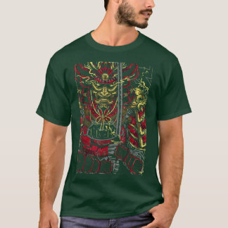 Samurai Japanese Art Bushido asian inspired T-Shirt