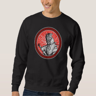 Samurai Japanese Ninja Japan Warrior Shinobi Marti Sweatshirt
