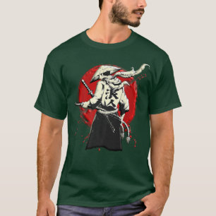 Samurai Japanese warrior bushido swordsman (2) T-Shirt