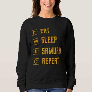 Samurai Japanese Warrior Vintage Sweatshirt