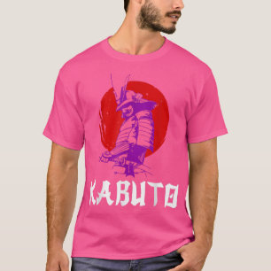 Samurai Kabuto Ronin Mask and Katana Martial Arts T-Shirt