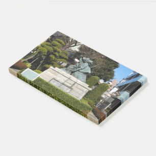 Samurai Kamakura Gongoro Kagemasa Kabuki Statue Post-it Notes
