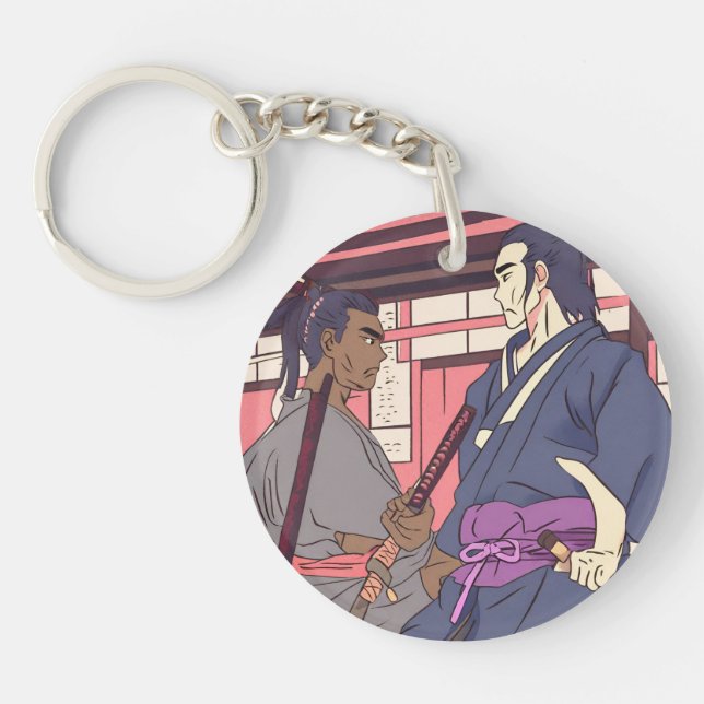 samurai key ring (Front)