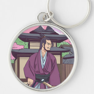 samurai key ring