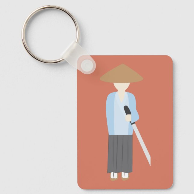 Samurai Key Ring (Front)