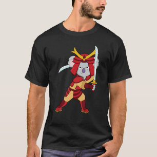 samurai koala bear japanese warrior animal T-Shirt