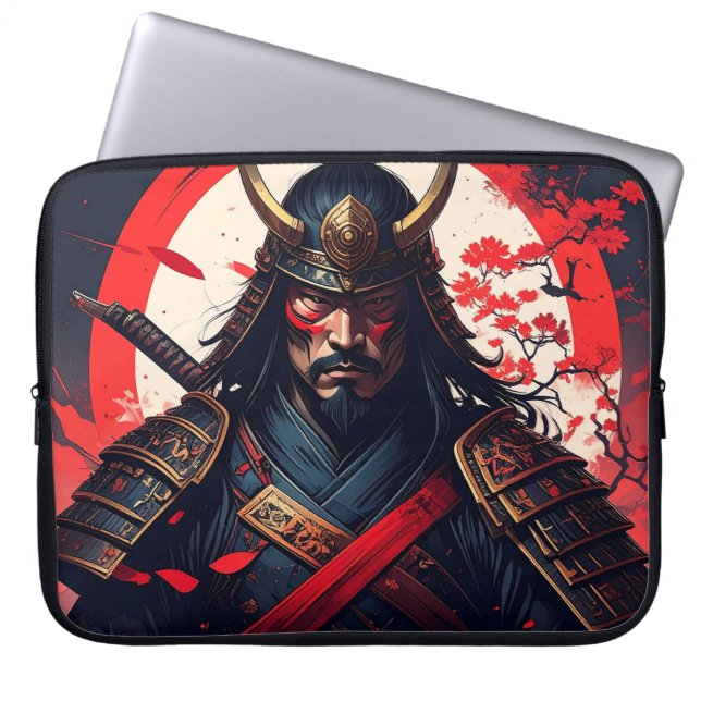samurai laptop sleeve (Front)