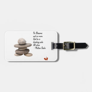 Samurai Luggage Tag