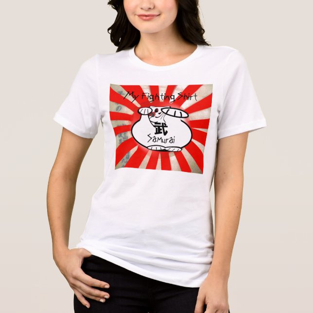 Samurai Maneki Neko Fighting Shirt (Front)