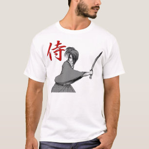 SAMURAI manga back:fight japan T-Shirt