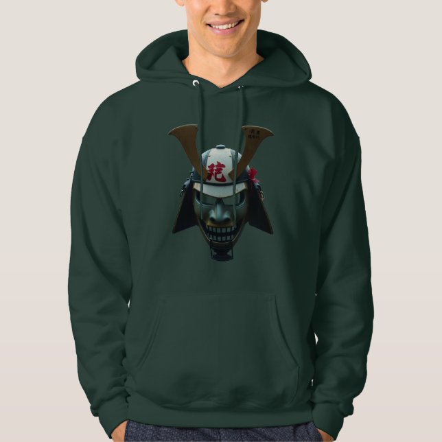 Samurai mask hoodie (Front)