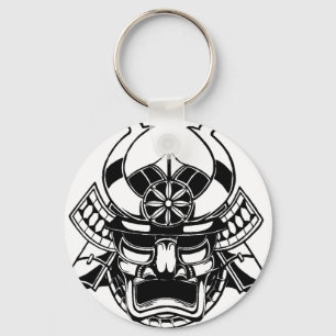 Samurai Mask Japan Key Ring