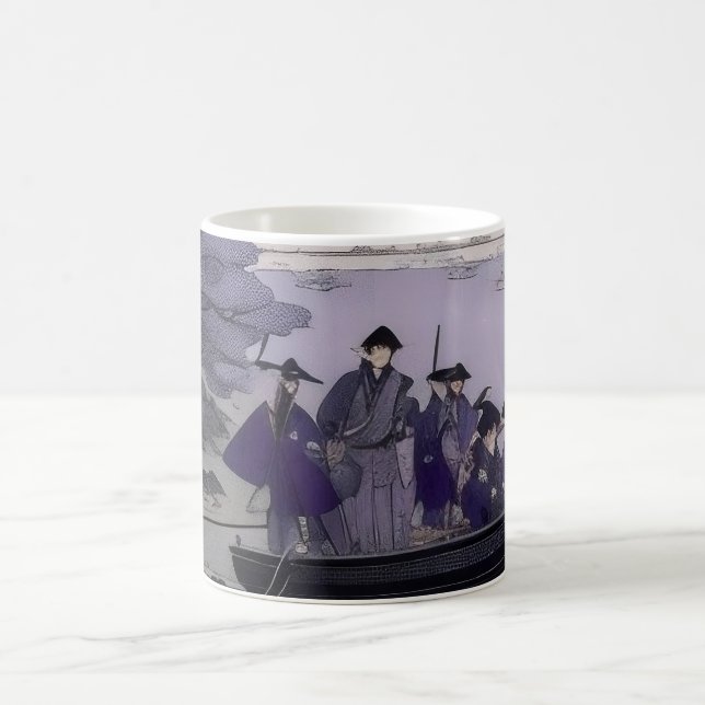 Samurai Mug Japanese Art Ukiyo-e Style (Center)