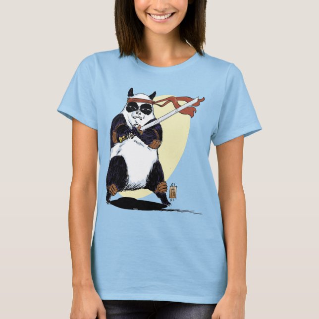 Samurai Panda T-Shirt (Front)