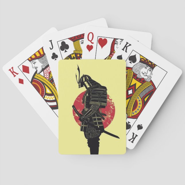 Samurai playing cards (Back)