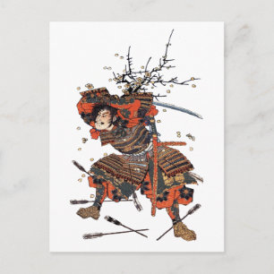 Samurai Postcard