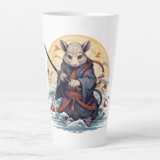 Samurai Rat Latte Mug