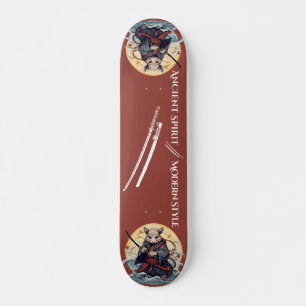 Samurai rat warrior Skateboard