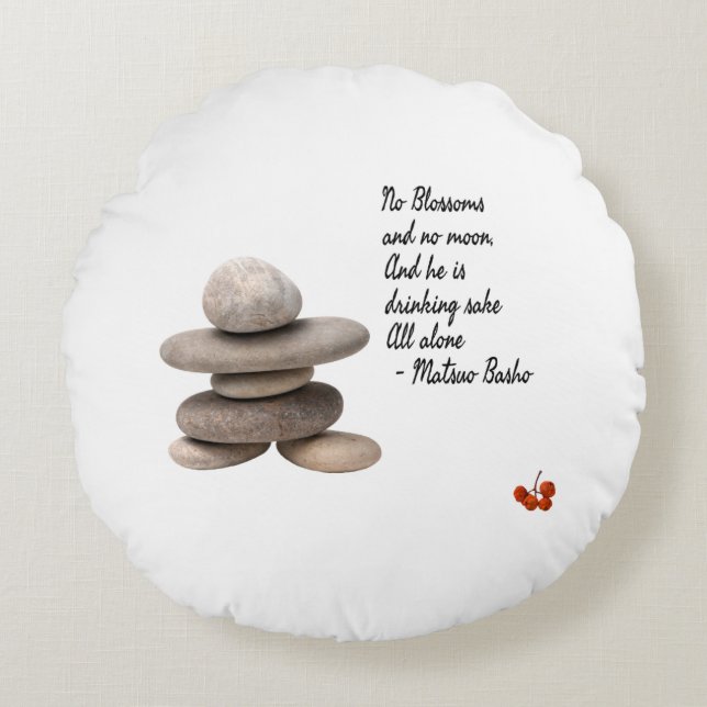 Samurai Round Cushion (Front)