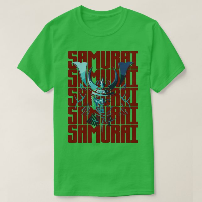 Samurai Samurai Warrior Ronin Samurai Samurai Oni  T-Shirt (Design Front)