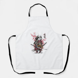 Samurai Shih Tzu � Epic Warrior Dog Apron