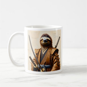 Samurai Sloth Coffee Mug