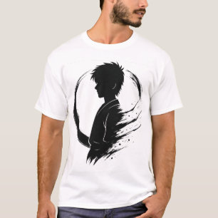 Samurai Spirit – Anime Shadow Art T-Shirt