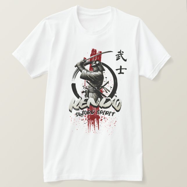 Samurai Spirit T-Shirt (Design Front)