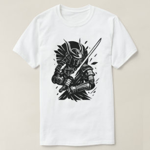 Samurai Spirit: The Art of Strength and Honor T-Shirt