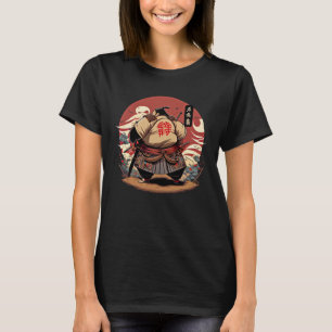 Samurai Sumo Japan Suns Rikish Bushido Wrestler T-Shirt