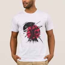 samurai T-shirt for mens