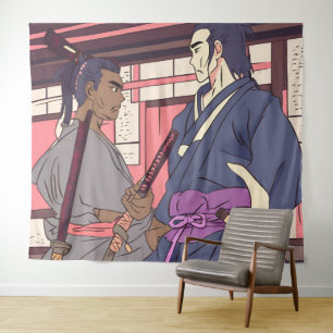 samurai tapestry