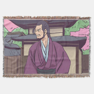 samurai throw blanket
