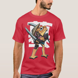 Samurai Toad  T-Shirt