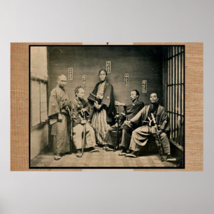 samurai, tokyo 1860 poster