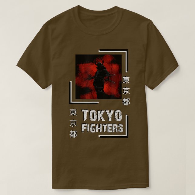 Samurai Tokyo Fighters FanArt Style Top  (2) (Design Front)