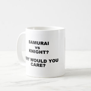 Samurai vs Knight Mug