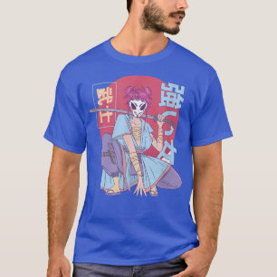 Samurai Warrior Anime Japanese Japan (2) T-Shirt