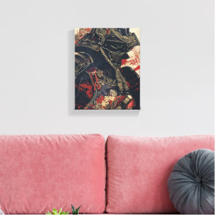 Samurai Warrior Art Canvas Print