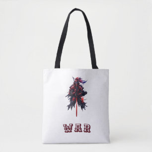Samurai Warrior Artistic Graphic Tee – tshart Tote Bag