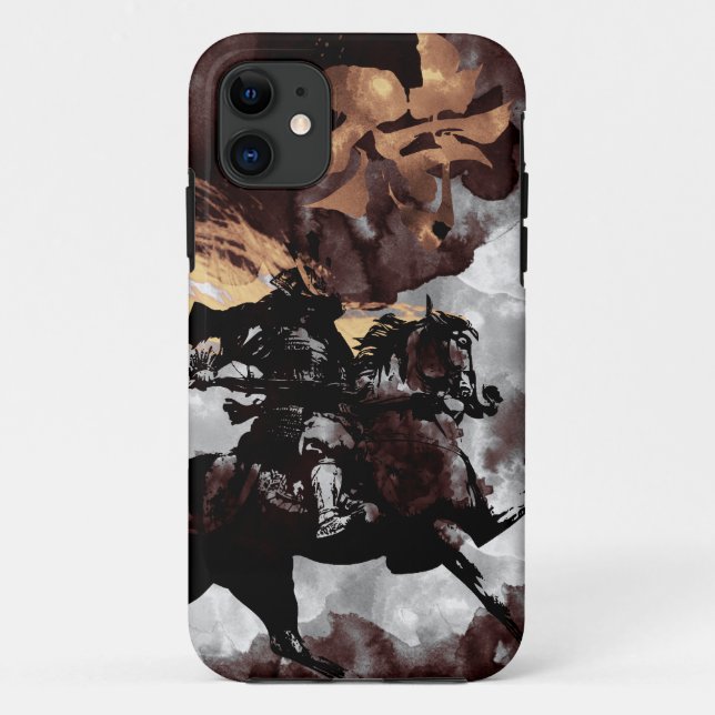 Samurai Warrior Case-Mate iPhone Case (Back)