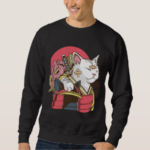 Samurai Warrior Cat Sweatshirt