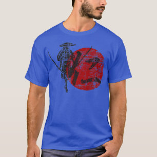 Samurai Warrior Code Bushido Japanese Characters J T-Shirt