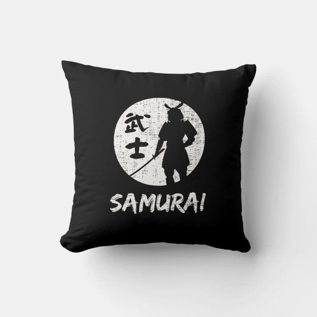 Samurai Warrior  Cushion (Front)