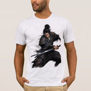 Samurai Warrior Fight Your Demons Graphic T-Shirt