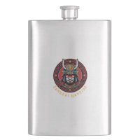 Samurai Warrior Flask